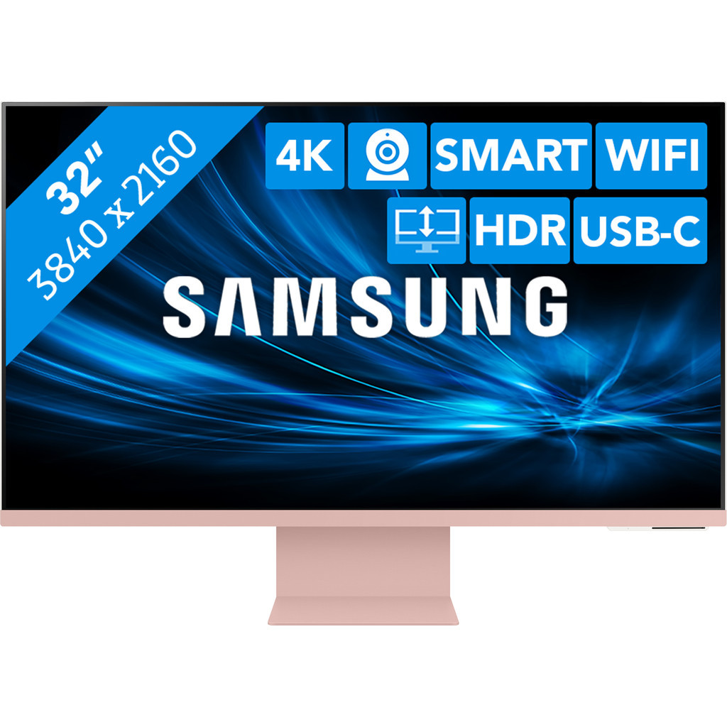 Samsung LS32BM801UUXEN Smart Monitor M8 Roze