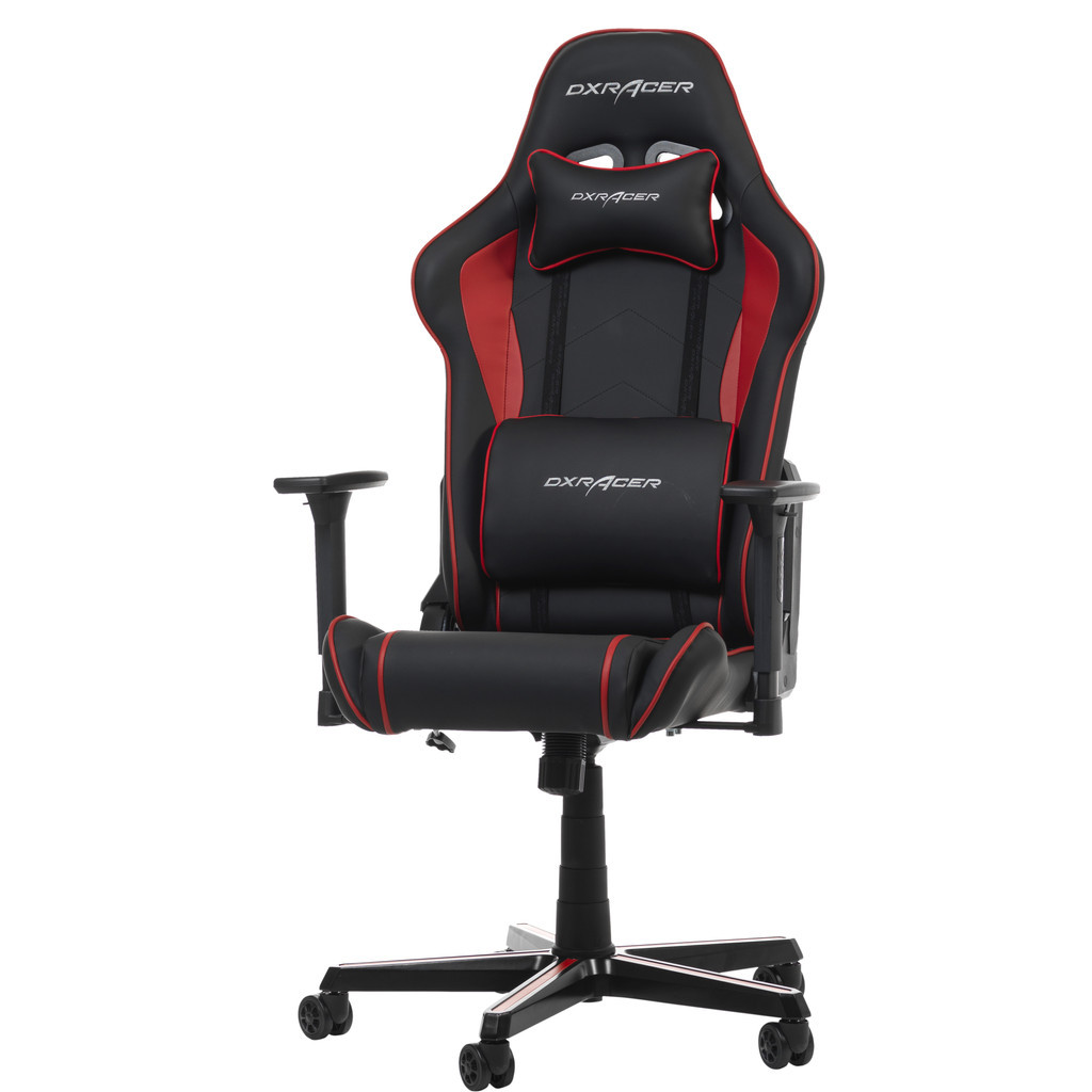 DXRacer PRINCE P08-N Gaming Chair - Zwart/Rood