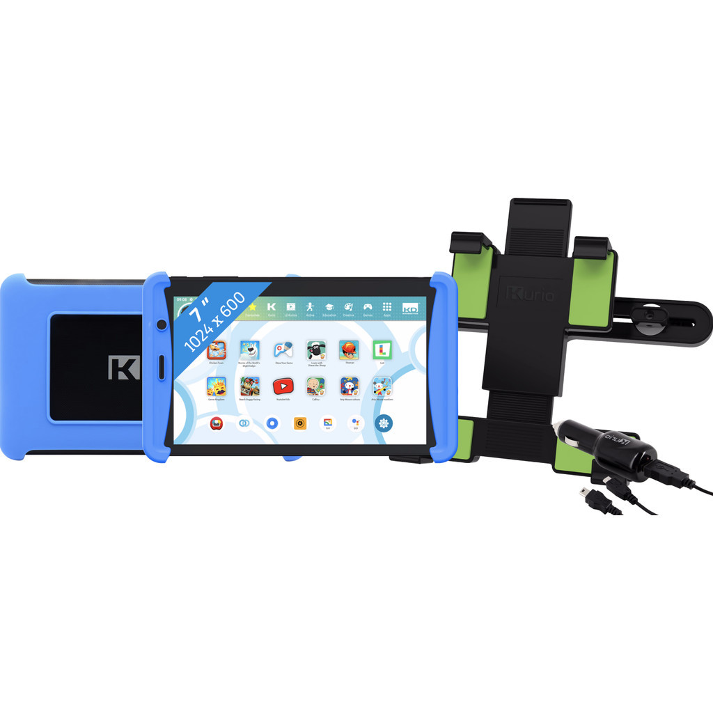Kurio Tab Lite 2 16GB Blauw + Car Kit