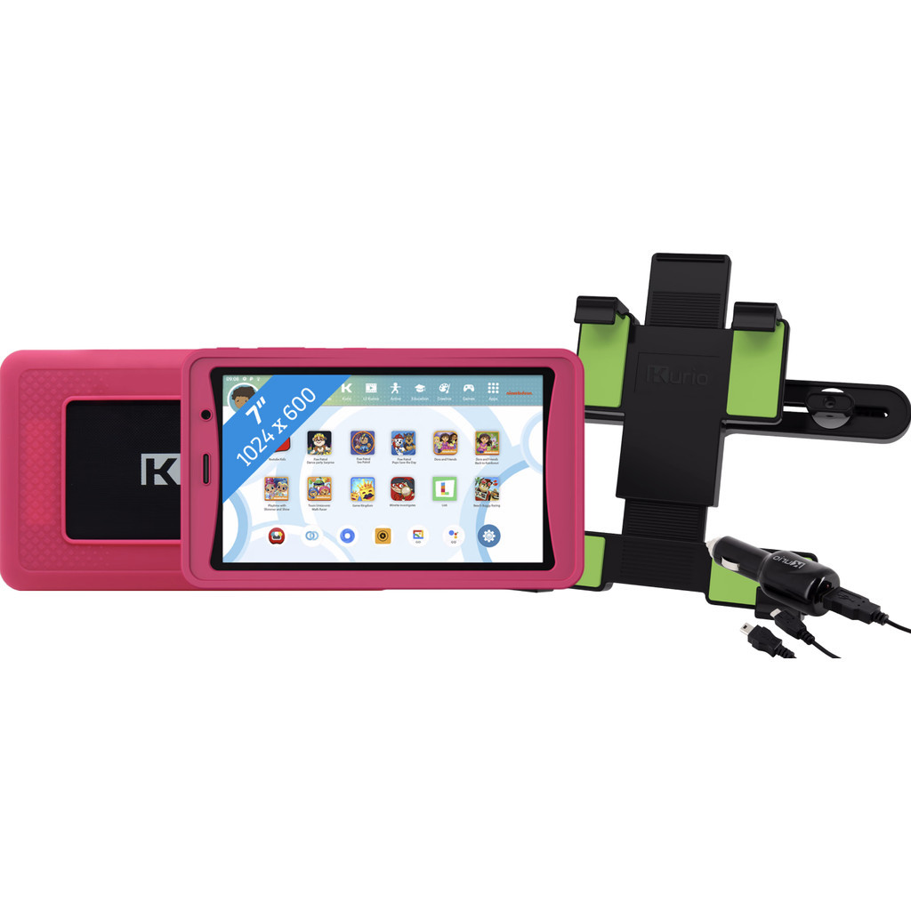Kurio Tab Ultra 2 Nickelodeon 32GB Roze + Car Kit