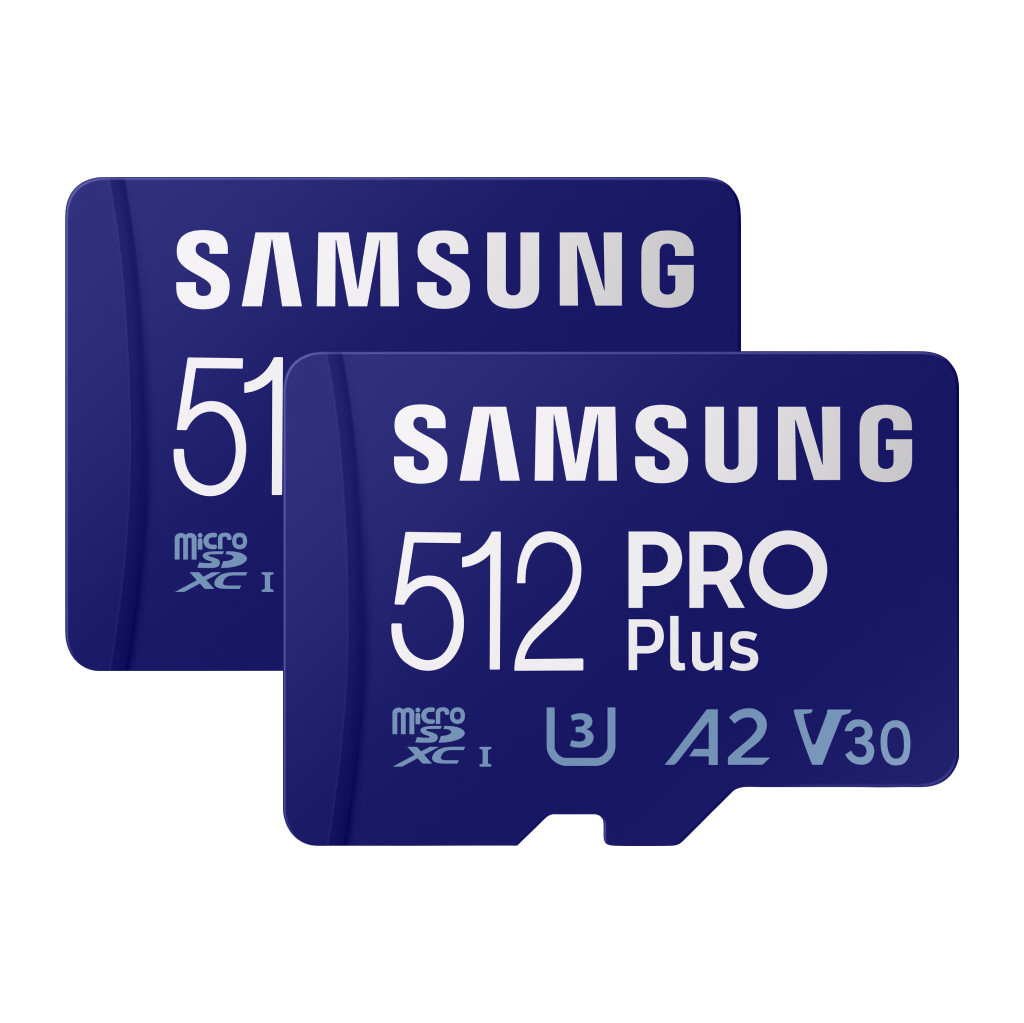 Samsung PRO Plus 512GB (2021) 160/120MBs - Duo Pack