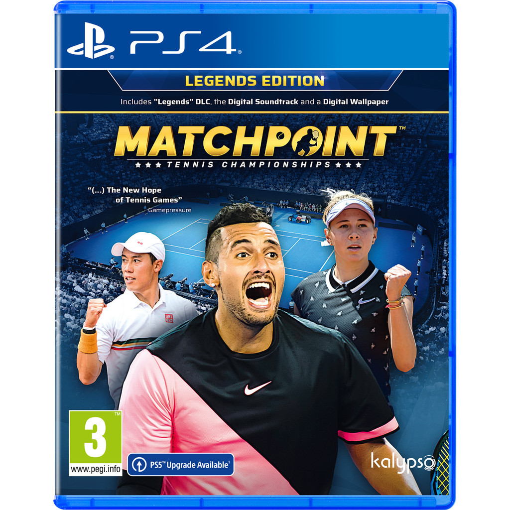 Matchpoint - Tennis Championships: Legends Edition PS4