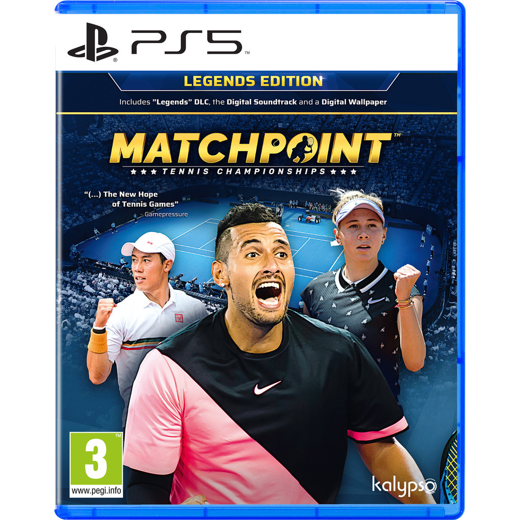 Matchpoint - Tennis Championships: Legends Edition PS5