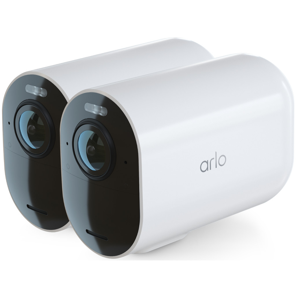 Arlo Ultra 2 XL Beveiligingscamera 4K Wit Uitbreiding 2-pack