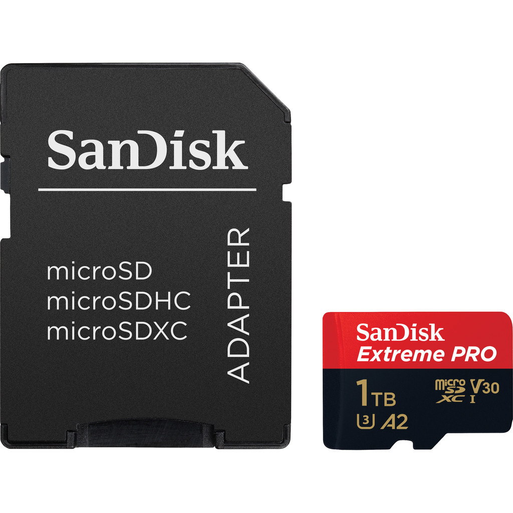 SanDisk MicroSDXC Extreme Pro 1TB 200mb/s