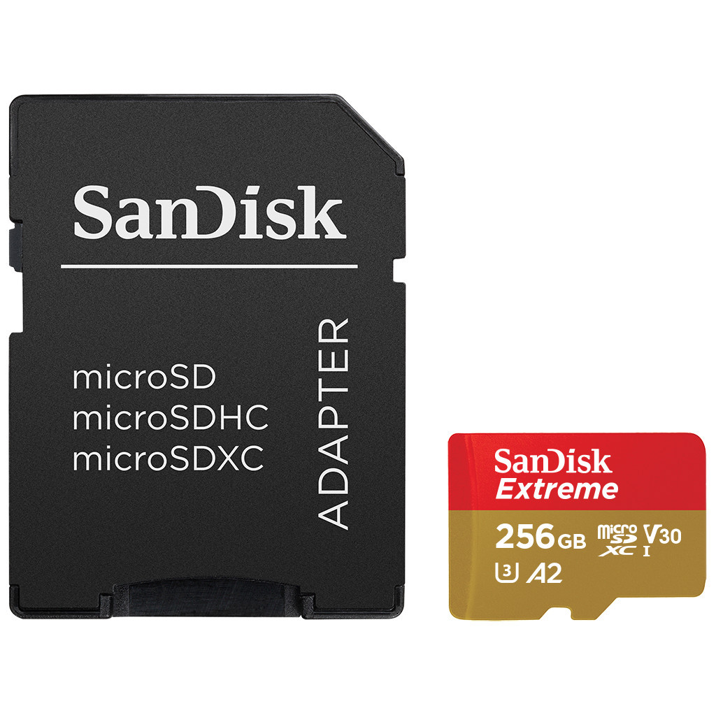 SanDisk MicroSDXC Extreme 256GB 190mb/s