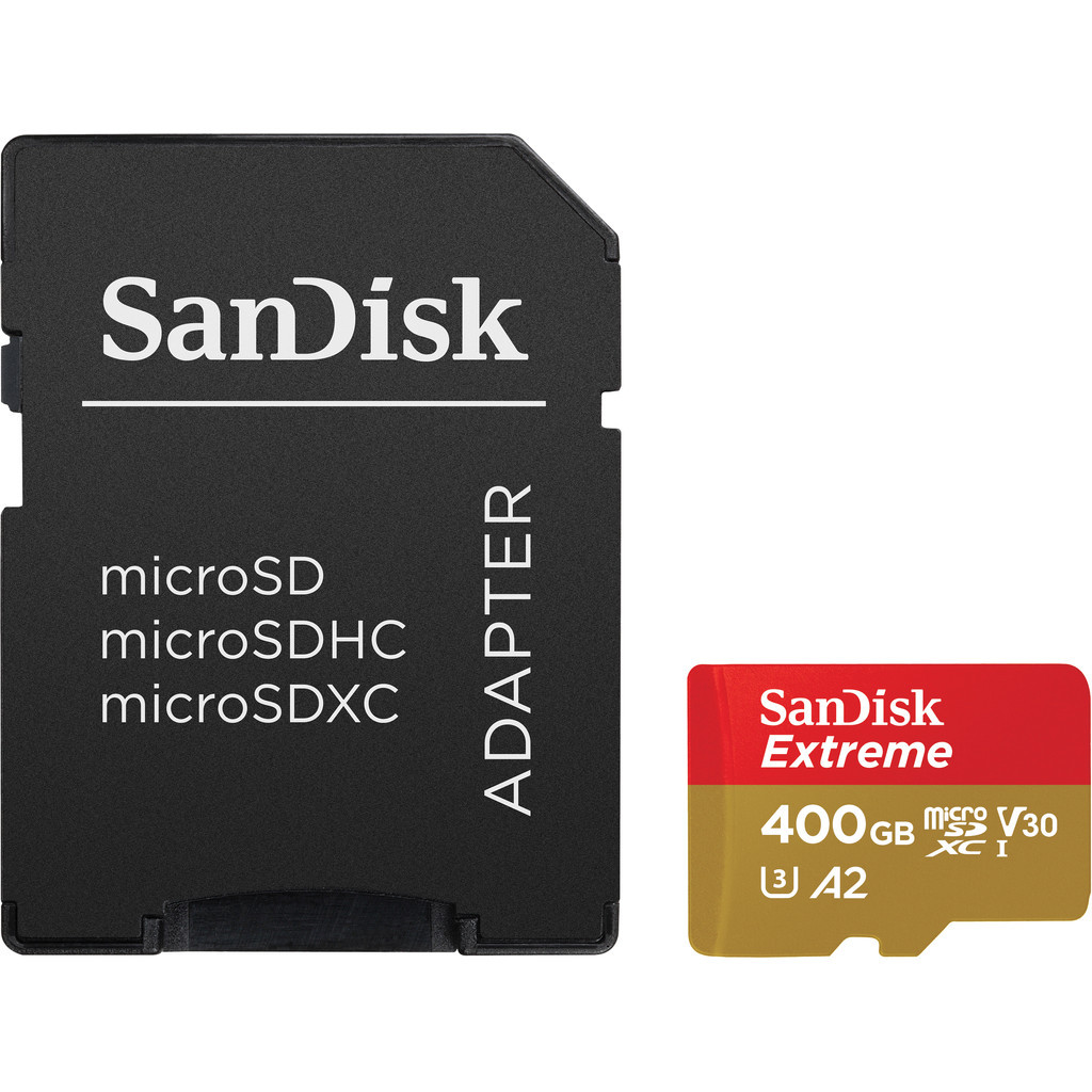 SanDisk MicroSDXC Extreme 400GB 190mb/s