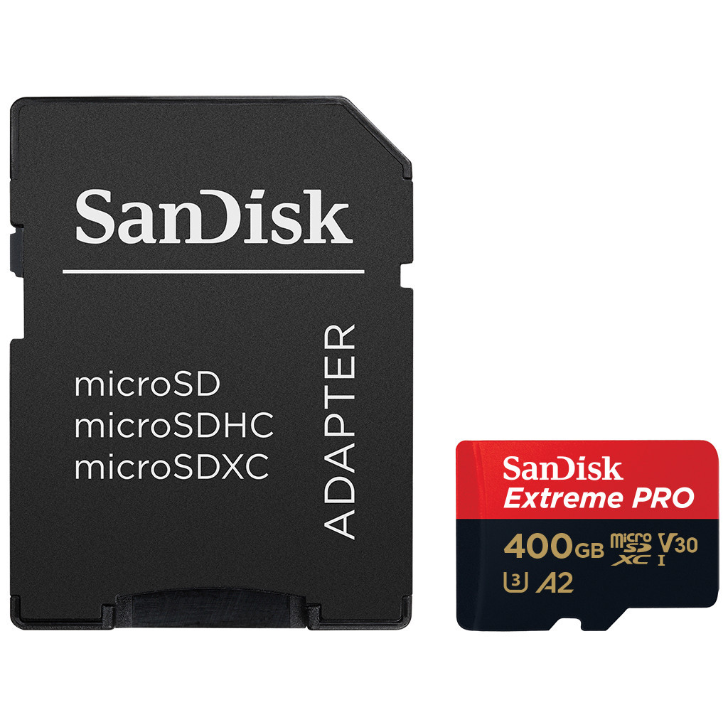 SanDisk MicroSDXC Extreme Pro 400GB 200mb/s