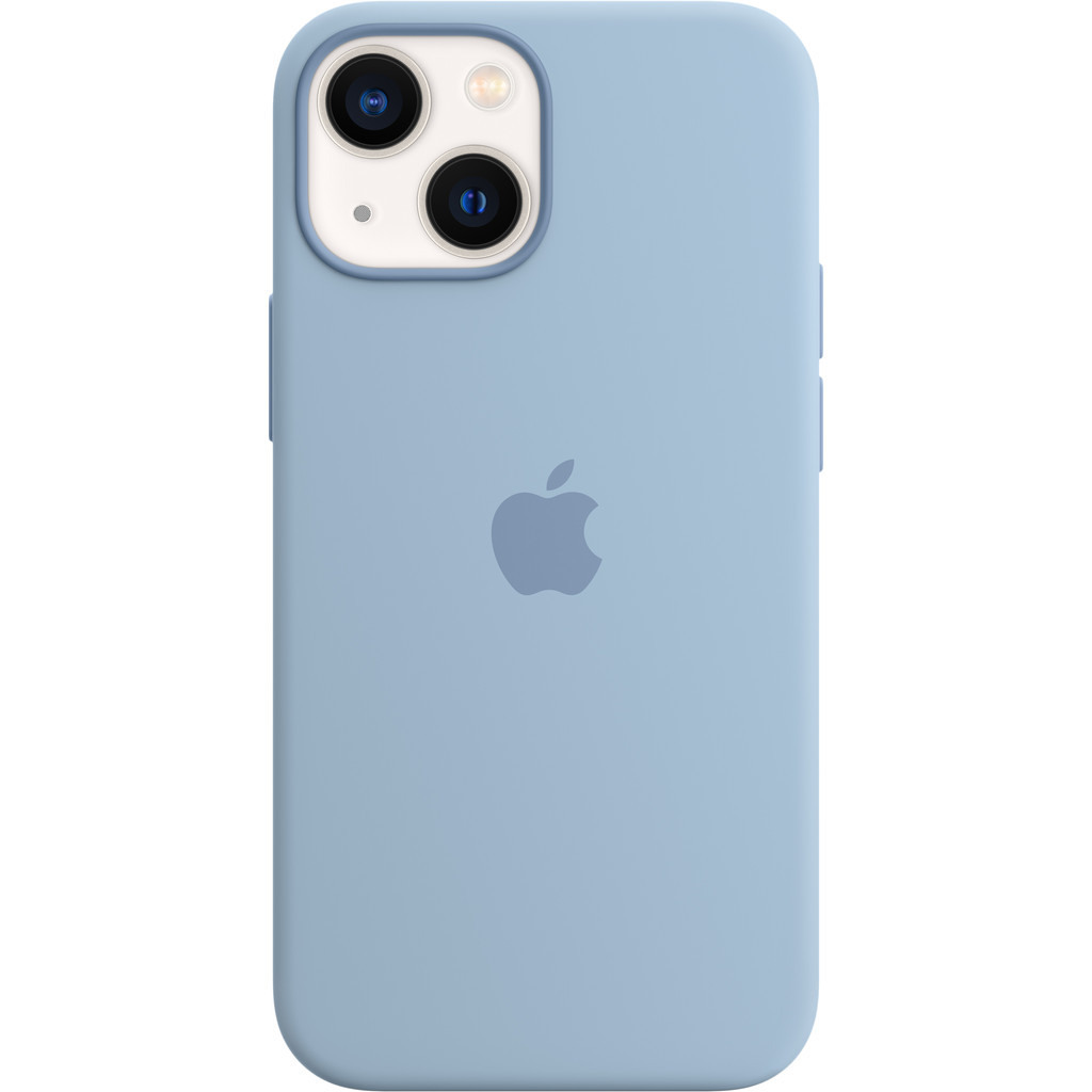 Apple iPhone 13 mini Back Cover met MagSafe Mistblauw