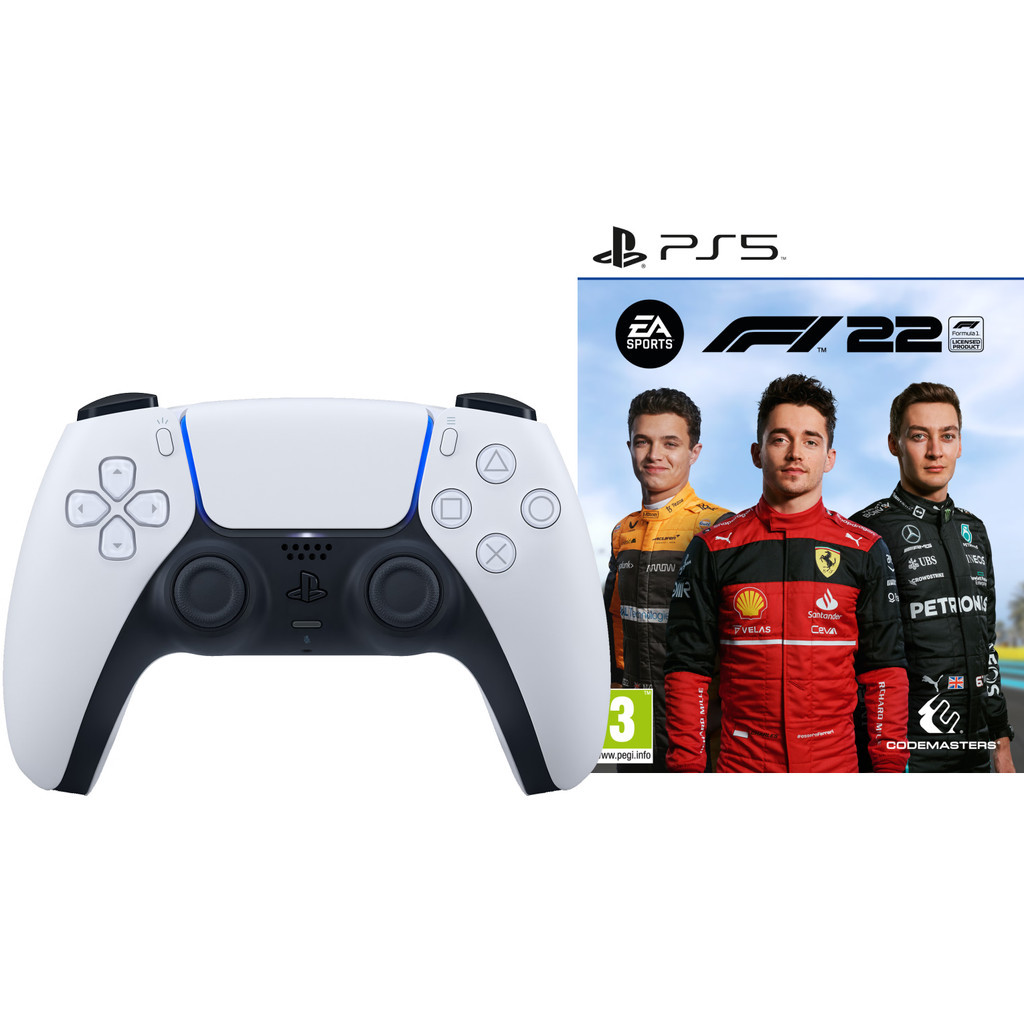 F1 22 PS5 + Sony PlayStation 5 DualSense Wit