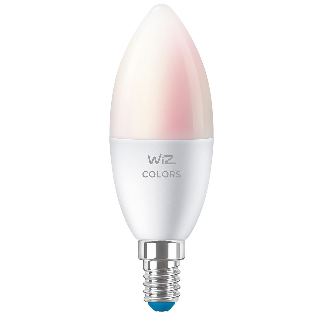 WiZ Smart Kaarslamp - Gekleurd en Wit Licht - E14