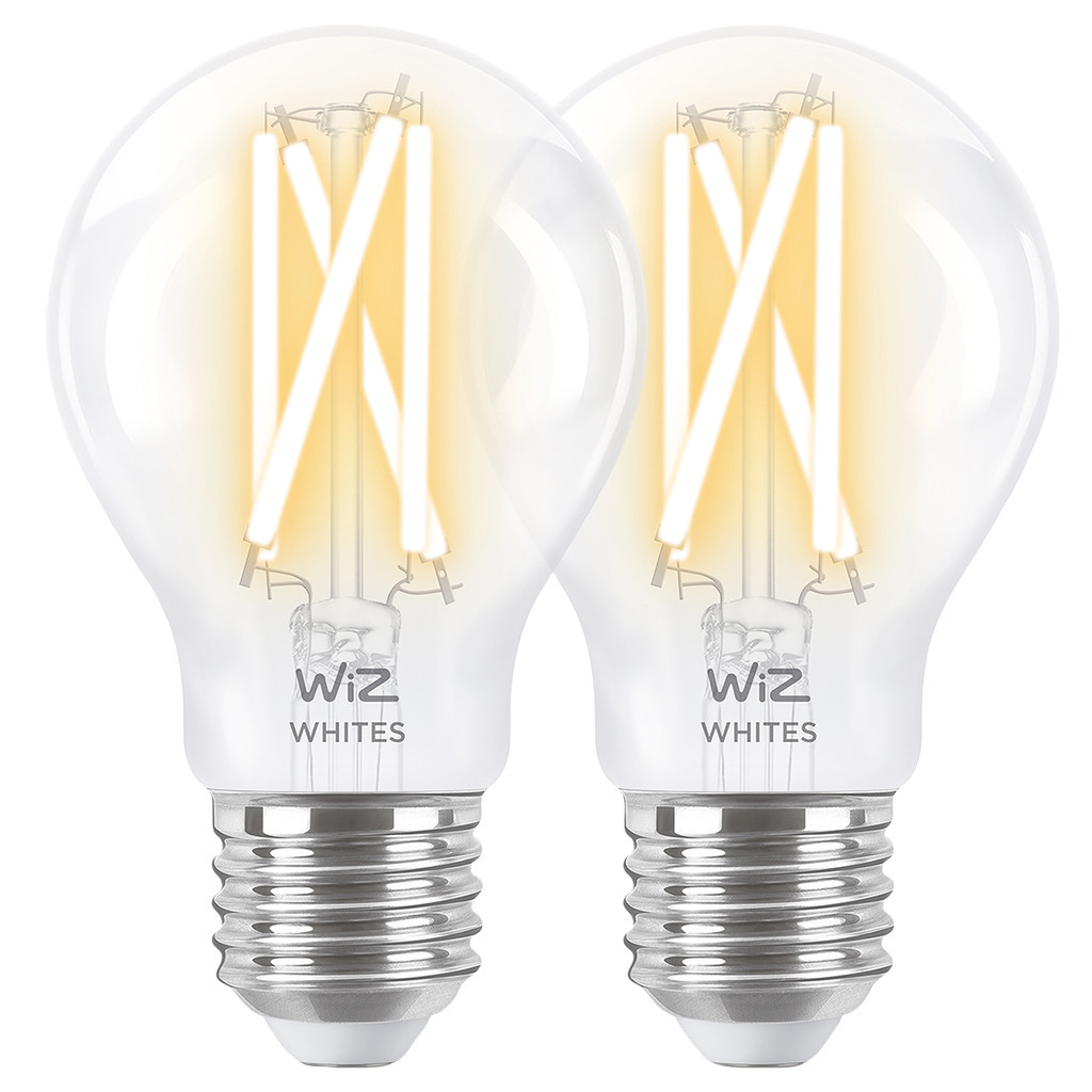 WiZ Smart Filament lamp Standaard 2-pack - Warm tot Koelwit Licht - E27