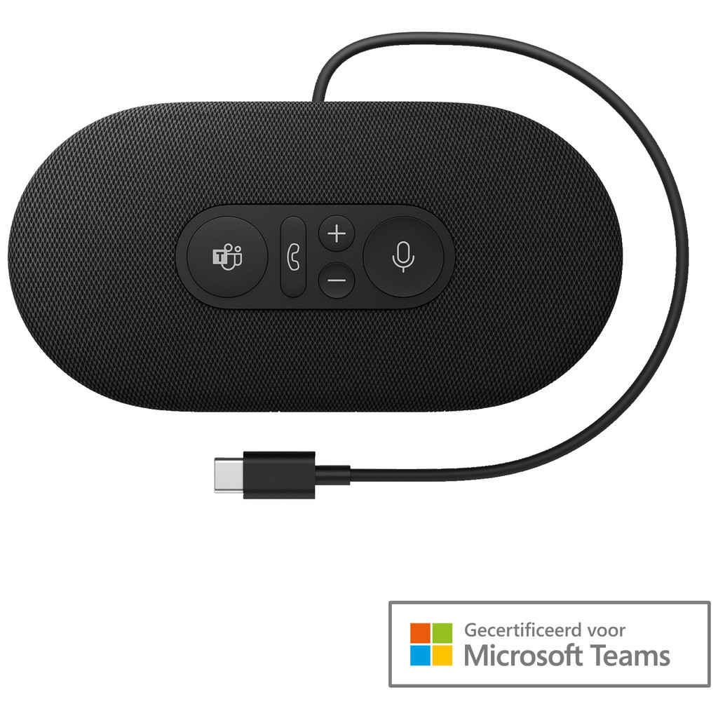 Microsoft Modern USB-C Speaker Zwart