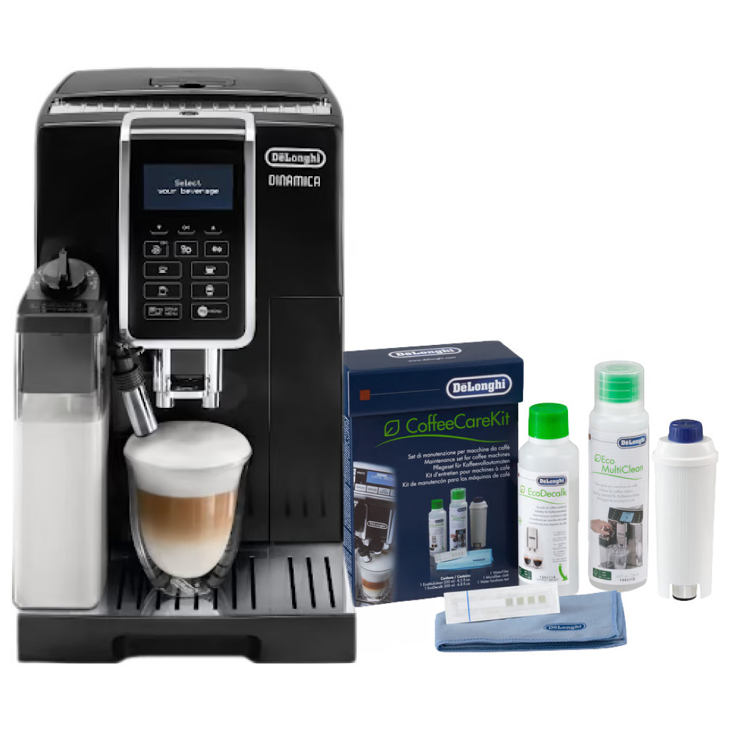De'Longhi Dinamica ECAM350.55.B + Coffee Care Kit