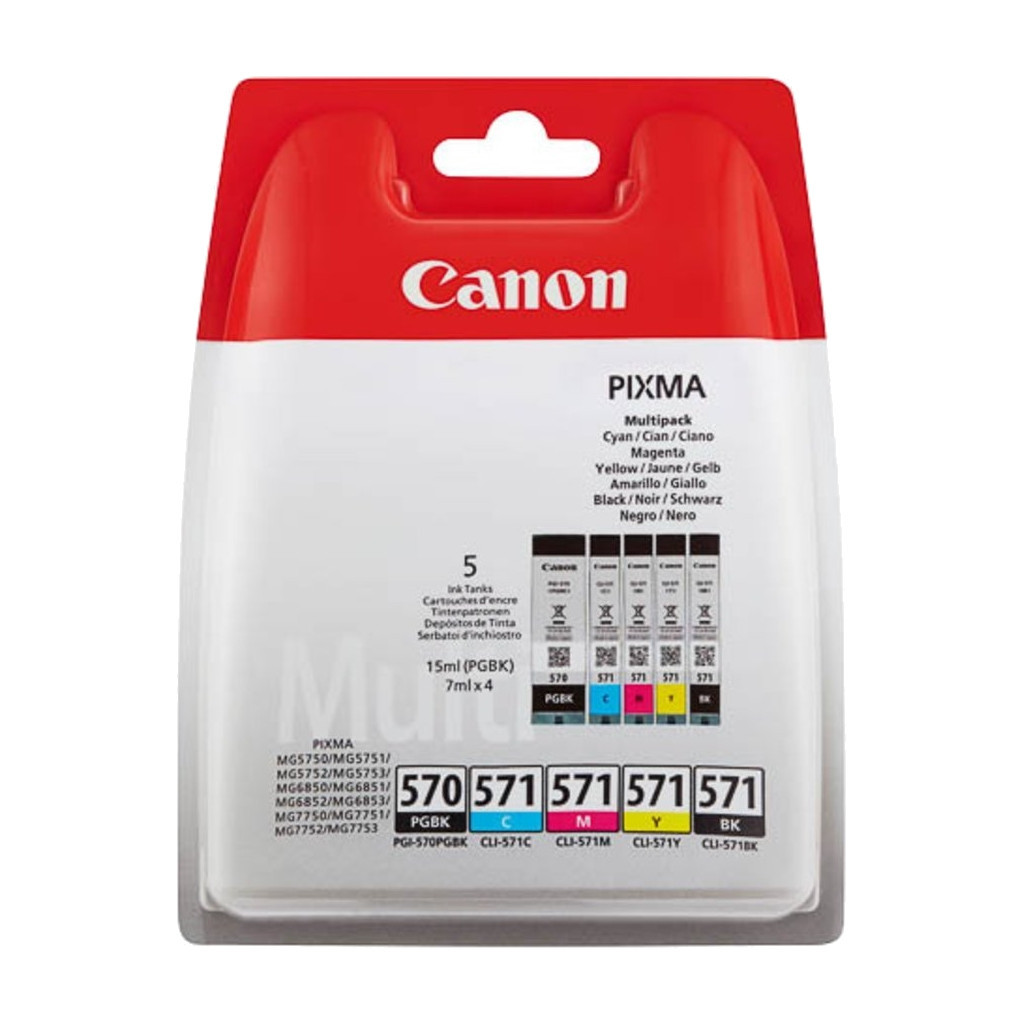 Canon PGI-570/CLI-571 Cartridges Combo Pack