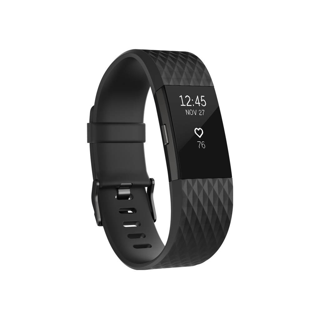 Fitbit Charge 2 Black/Gunmetal - S - Special Edition