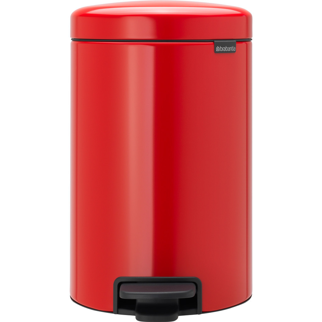 Brabantia NewIcon Pedaalemmer 12 Liter Passion Red
