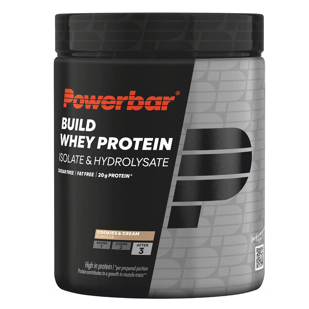 Powerbar Build Whey Protein Powder Isolite & Hydrolysate Cookies & Cream