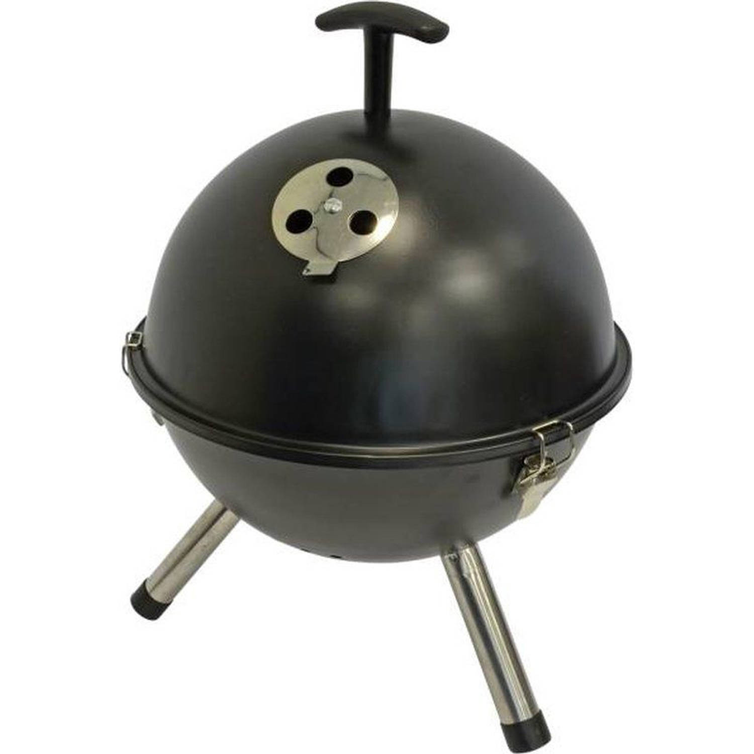 Lesli Living Barbecue tafelmodel kogel, Ø32cm zwart