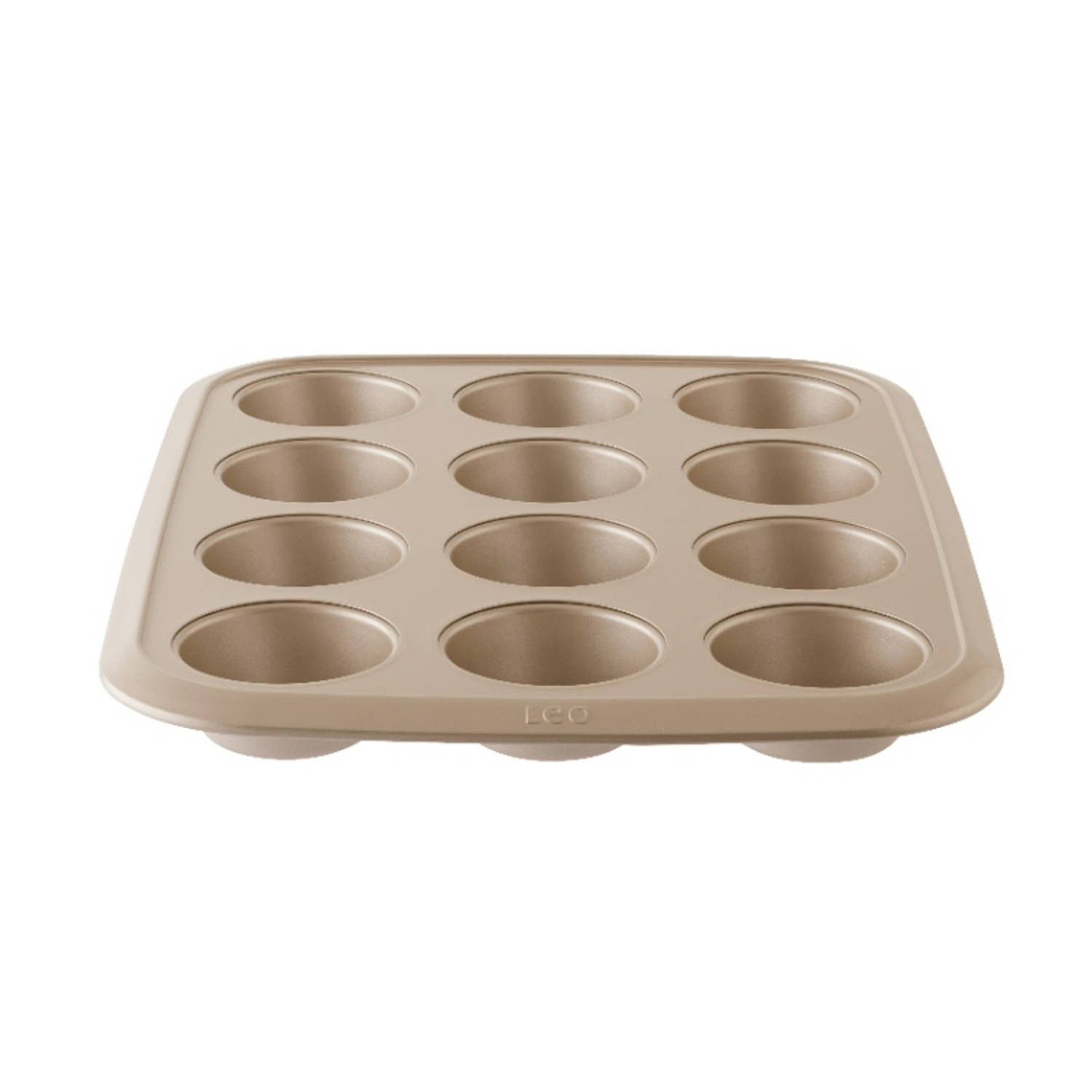 BergHOFF - Balance Cupcakevorm/Muffinvorm, 12 Stuks, Carbonstaal, Non-Stick, 8 cm - BergHOFF Leo Line