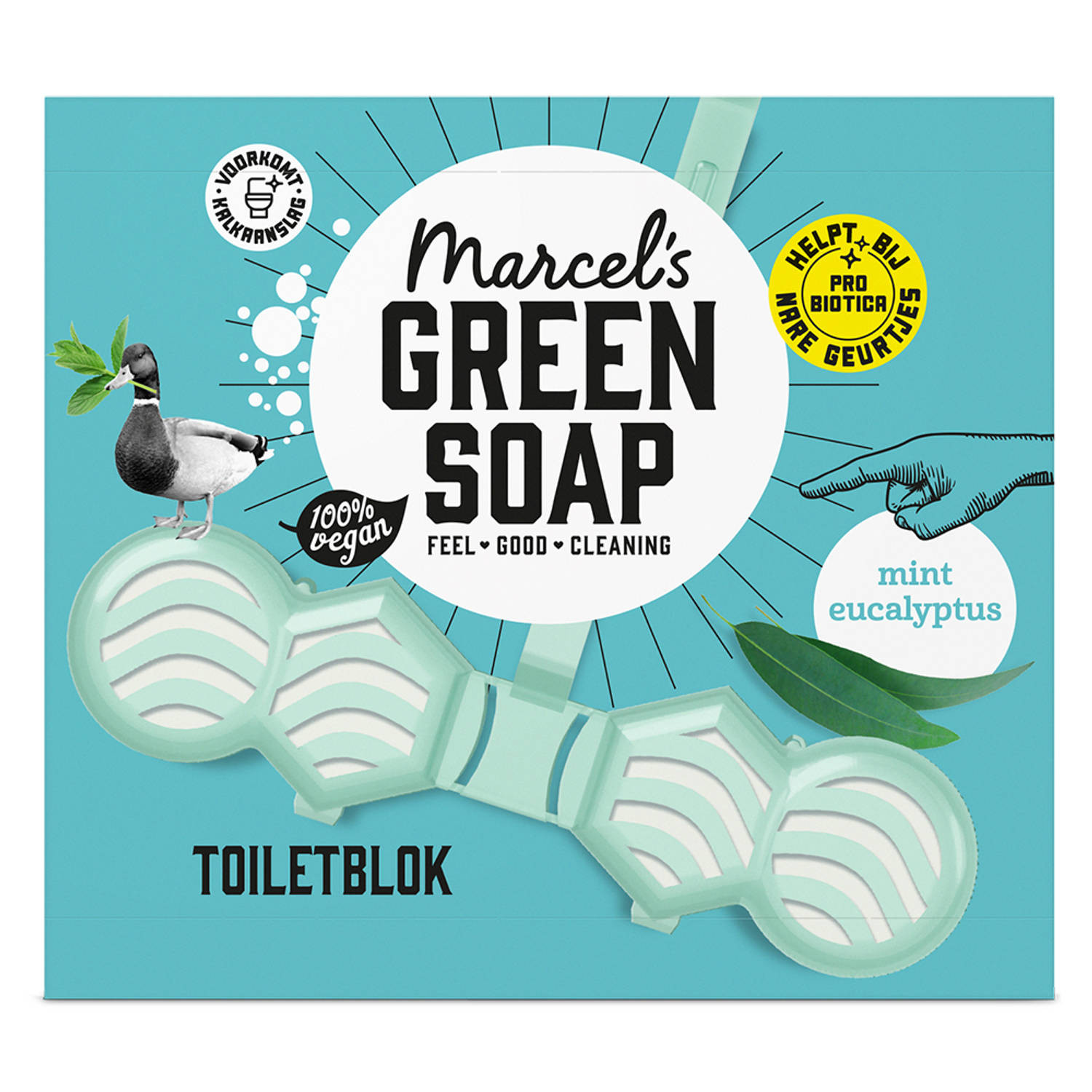 Marcel&apos;s Green Soap Toiletblok Munt & Eucalyptus