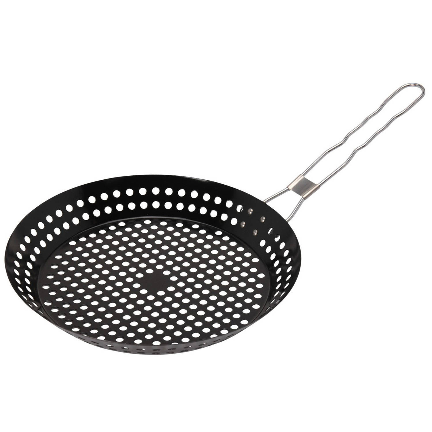 Barbecue/BBQ grillpan 30 cm keuken benodigdheden - Barbecuepannen