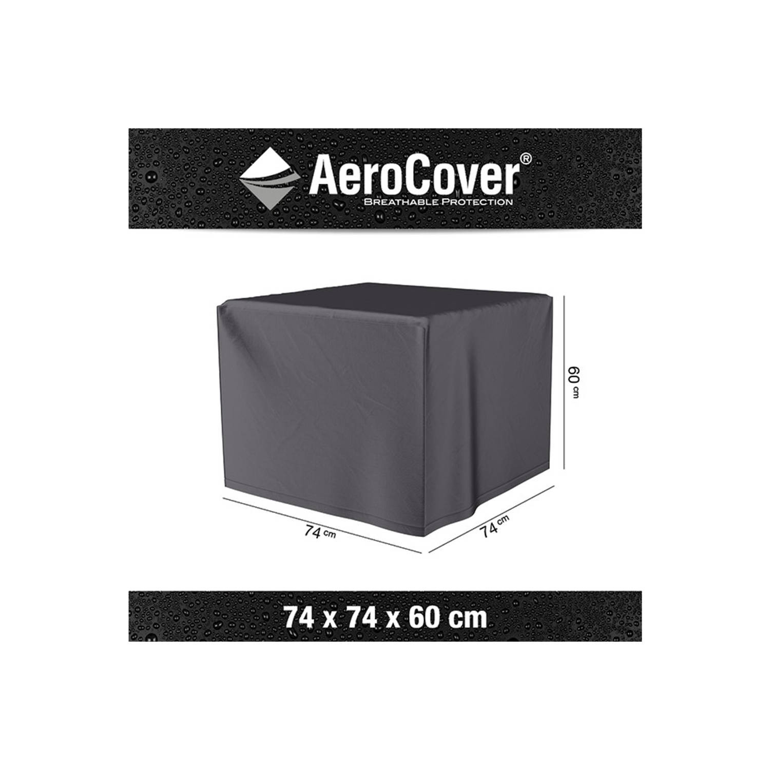 AeroCover Afdekhoes Vuurtafel 74 x 74 x 60(h) cm