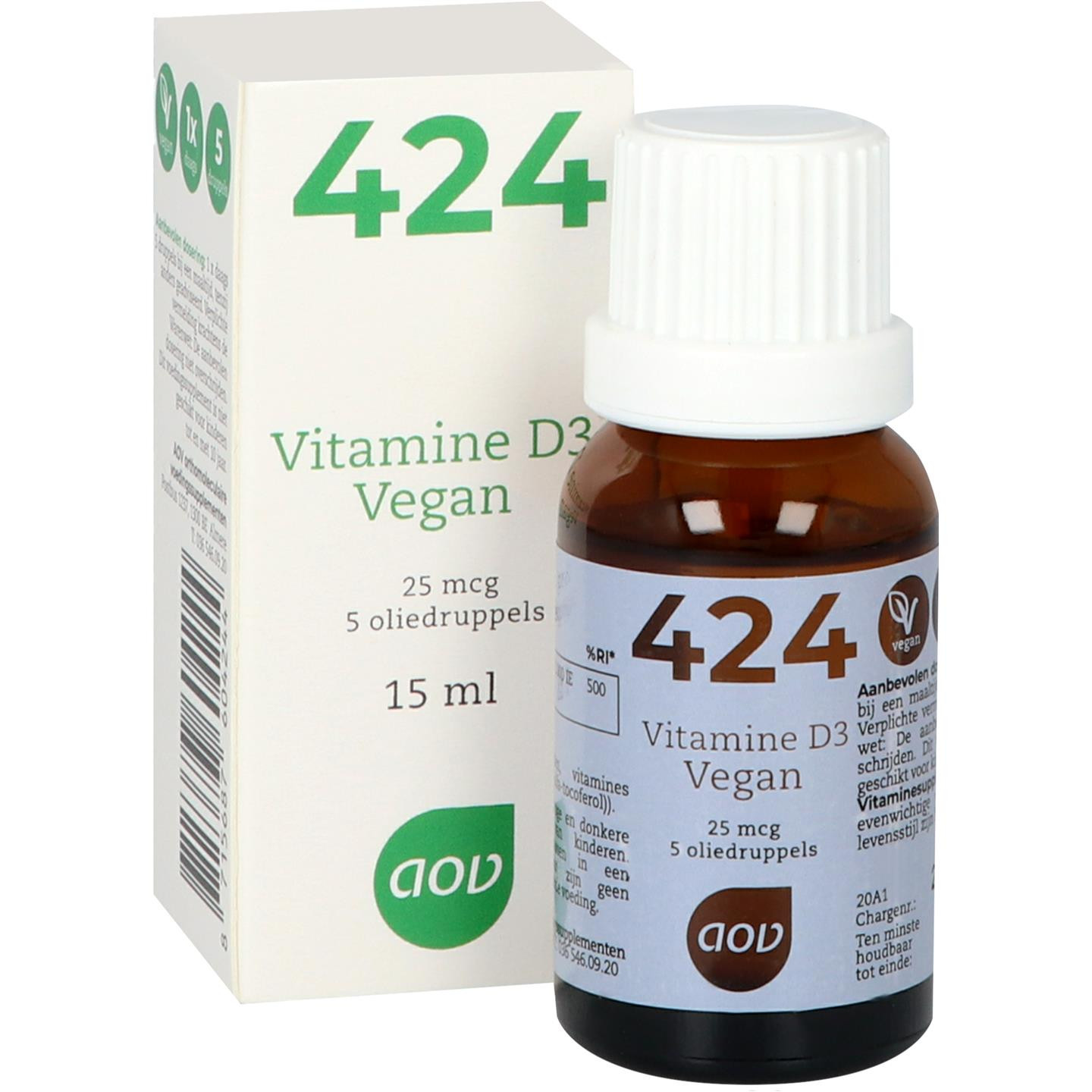 424 Vitamine D3 Vegan