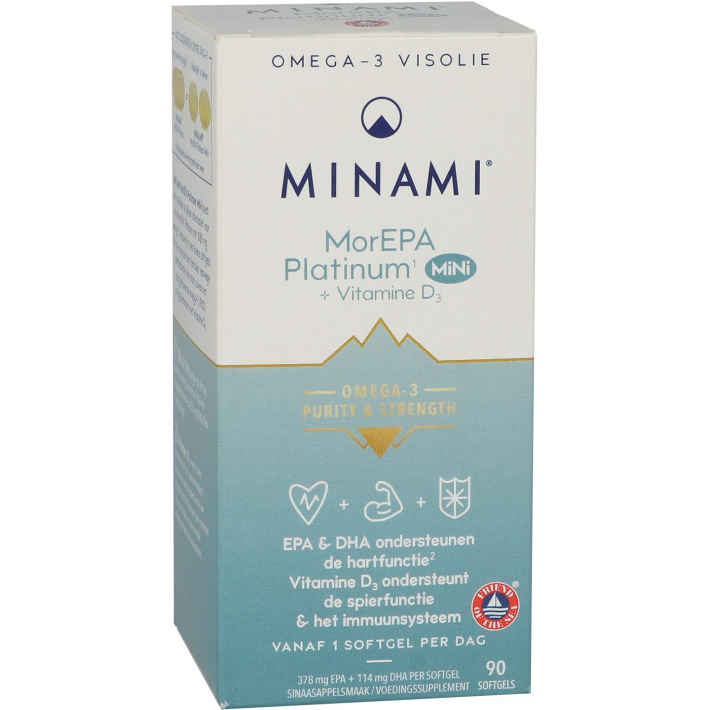 MorEPA Platinum MiNi +Vitamine D3