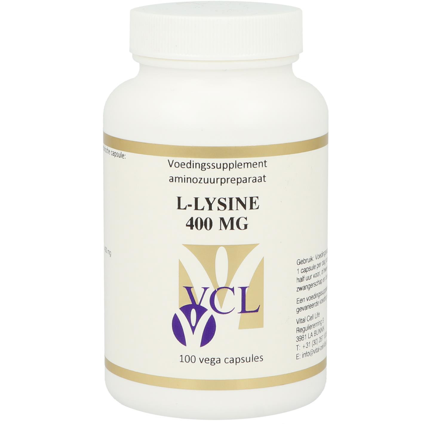 L-Lysine 400 mg
