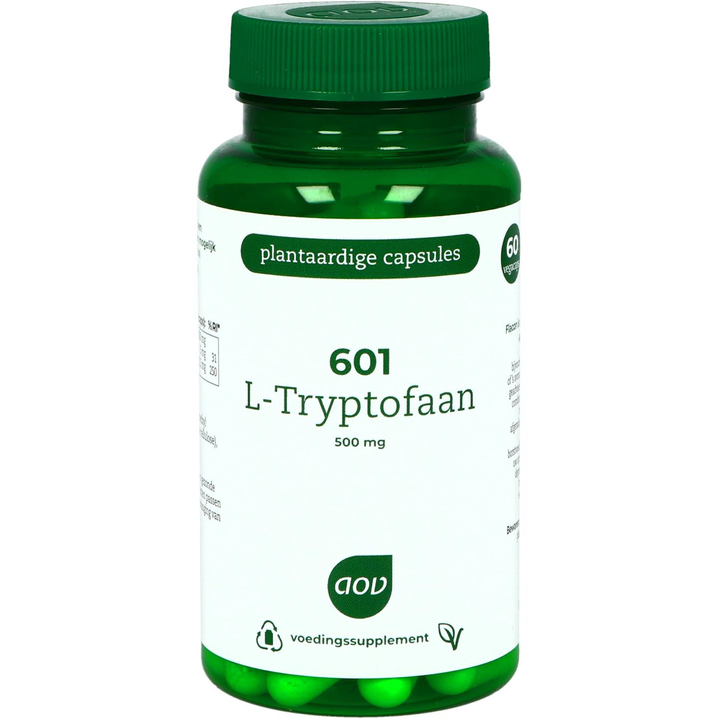 601 L-Tryptofaan 500 mg