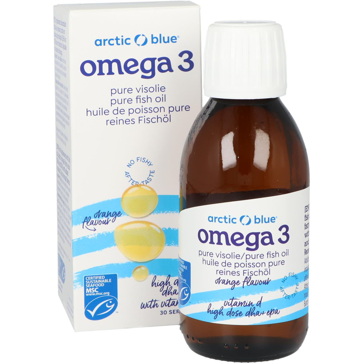 Omega 3 Pure Visolie met Vitamine D