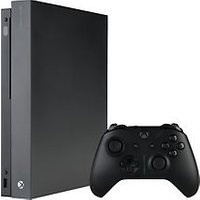 Microsoft Xbox One X 1 TB [Project Scorpio Edition incl. Special Project Scorpio draadloze controller] zwart