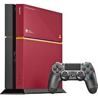Sony PlayStation 4 500 GB [Limited Edition Metal Gear Solid V - The Phantom Pain incl. draadloze controller, zonder game] roodzwart