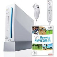 Nintendo Wii [incl. controller en Wii Sports, Game Cube compatibel] wit