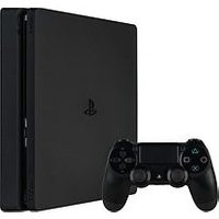 Sony PlayStation 4 slim 1 TB [incl. draadloze controller] zwart
