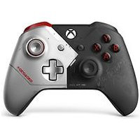 Microsoft Xbox One X draadloze Controller [Cyberpunk 2077 Limited Edition] zwart grijs
