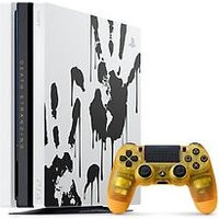 Sony PlayStation 4 pro 1 TB [Death Stranding Limited Edition incl. draadloze controller, zonder spel] wit