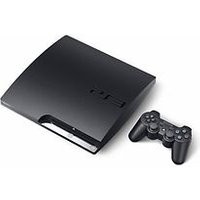 Sony PlayStation 3 slim 160 GB  [K-Model, incl. draadloze controller] zwart