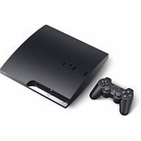 Sony PlayStation 3 slim 320 GB [K Model, incl. draadloze controller] zwart
