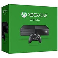 Microsoft Xbox One 500 GB [incl. draadloze controller ] mat zwart
