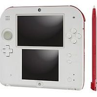 Nintendo 2DS roodwit