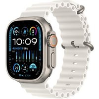 Apple Watch Ultra 2 - 49 mm - Wit Ocean-bandje (maat M)