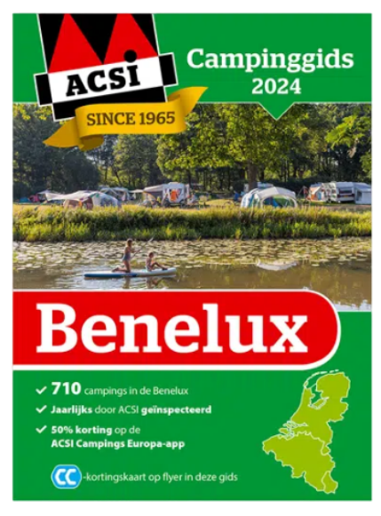 Acsi ACSI Campinggids Benelux 2024
