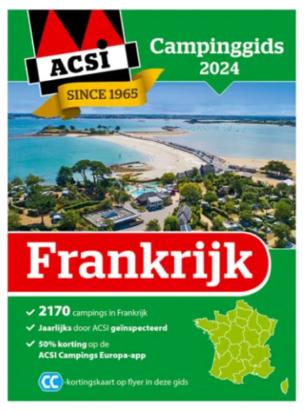 Acsi ACSI Campinggids Frankrijk 2024