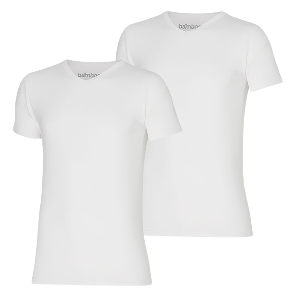 Bamboo By Apollo Basic Bamboo T-shirt 2-pack