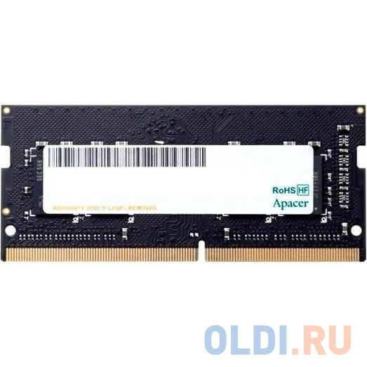 Оперативная память для ноутбука Apacer AS16GGB32CSYBGH SO-DIMM 16Gb DDR4 3200 MHz AS16GGB32CSYBGH