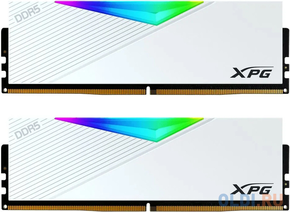 Оперативная память для компьютера A-Data XPG Lancer RGB DIMM 32Gb DDR5 5600 MHz AX5U5600C3616G-DCLARWH