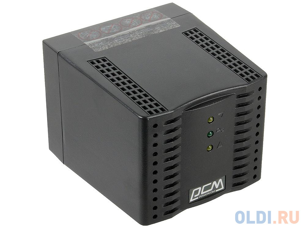 Стабилизатор напряжения Powercom TCA-1200 Black (4 EURO)