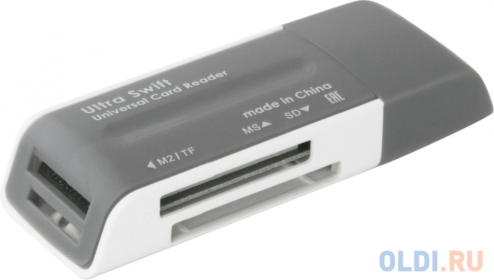 Картридер универсальный Defender Ultra Swift USB 2.0, 4 слота